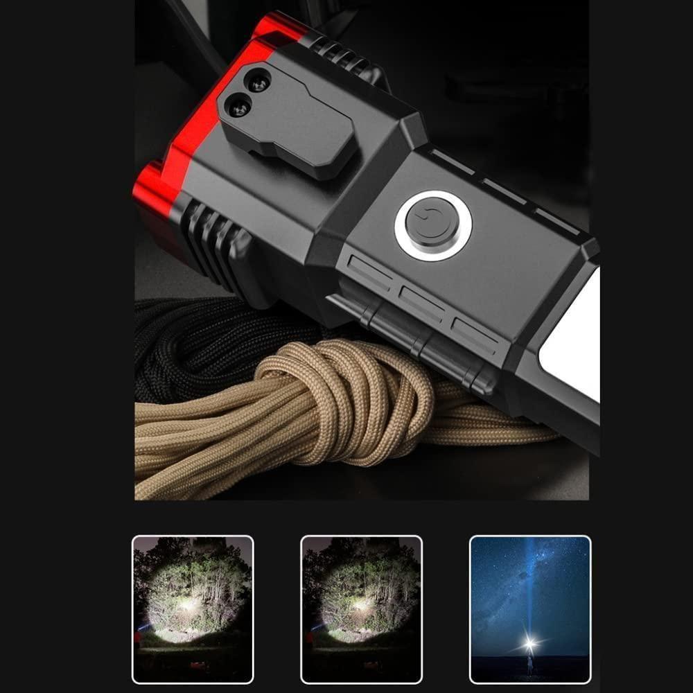 Powerful 4 in 1 LED-Travel Light & Emergency Tool