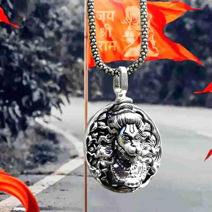 🙏 Hanuman Ji-3D AsthDhatu Pendent & FREE Chain