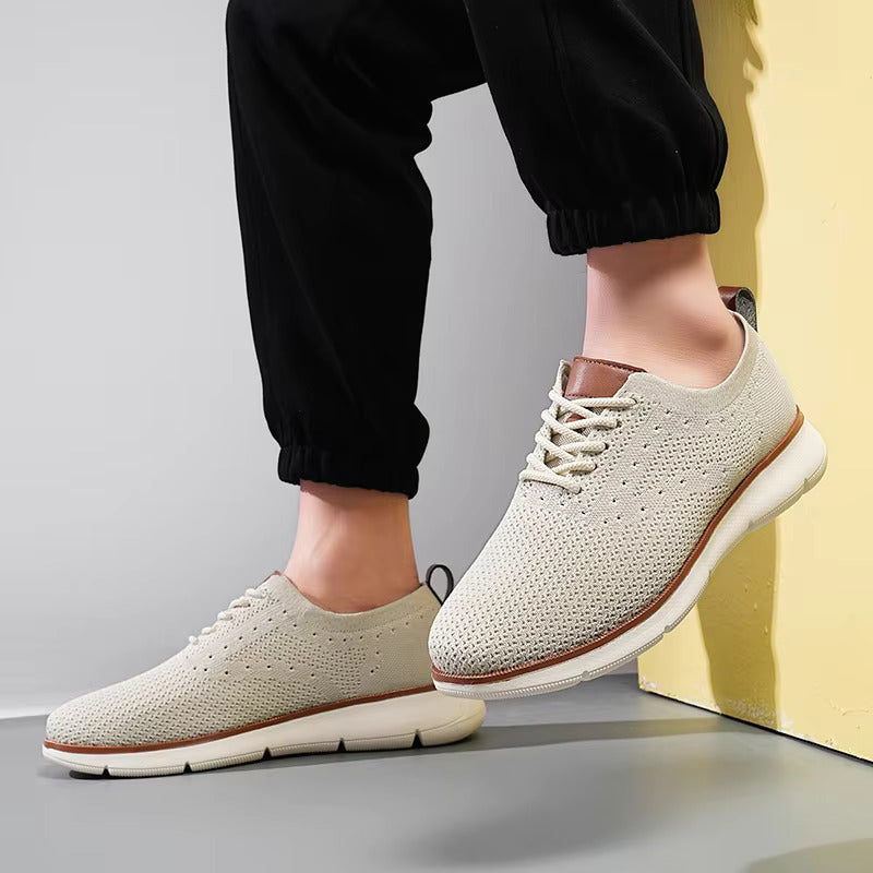 URBAN-FLX° MEN'S Premium ⚡ Knit Sneakers - Camel Color