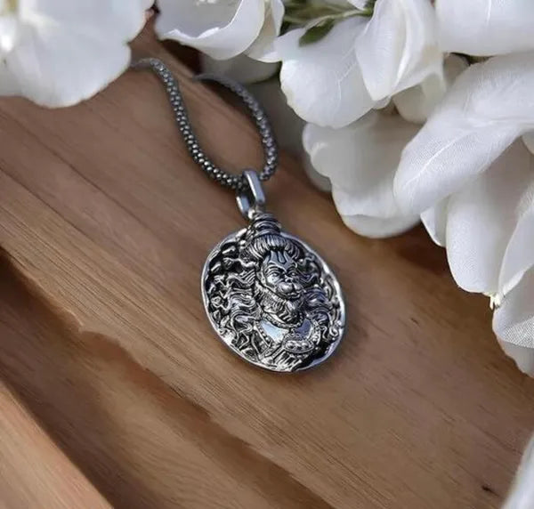 🙏 Hanuman Ji-3D AsthDhatu Pendent & FREE Chain