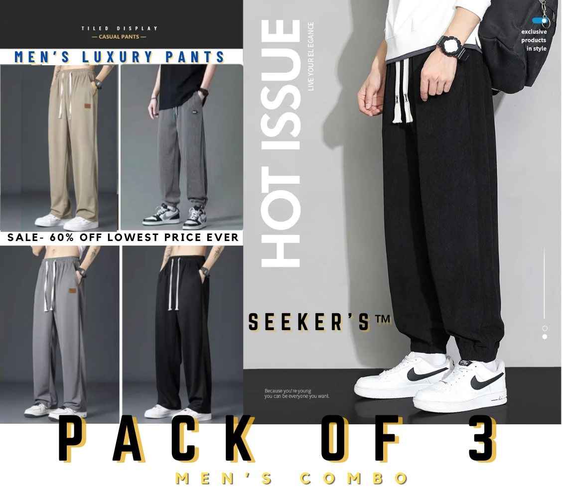 NV37™ - Men's Stylish Pants Combo For All Seasons.