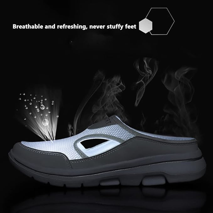 Breeze-Foot™ Casual Backless Shoes for Men/Women