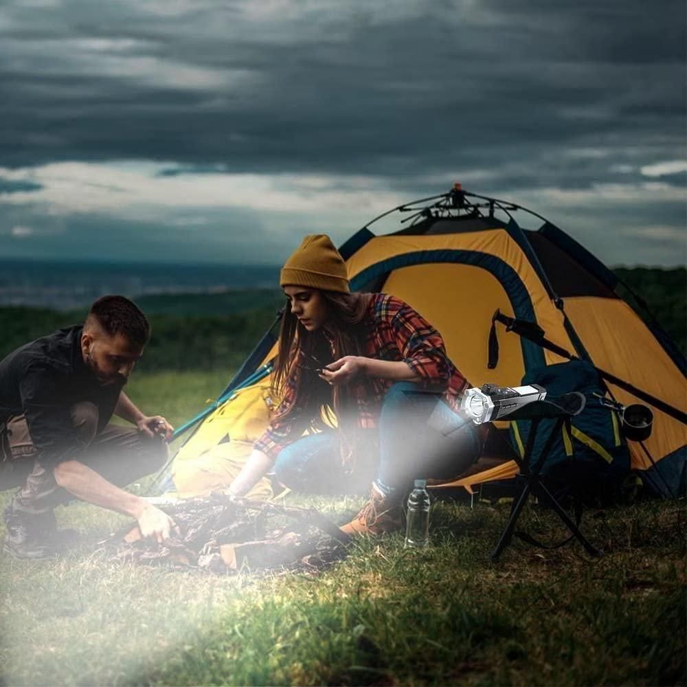 Powerful 4 in 1 LED-Travel Light & Emergency Tool