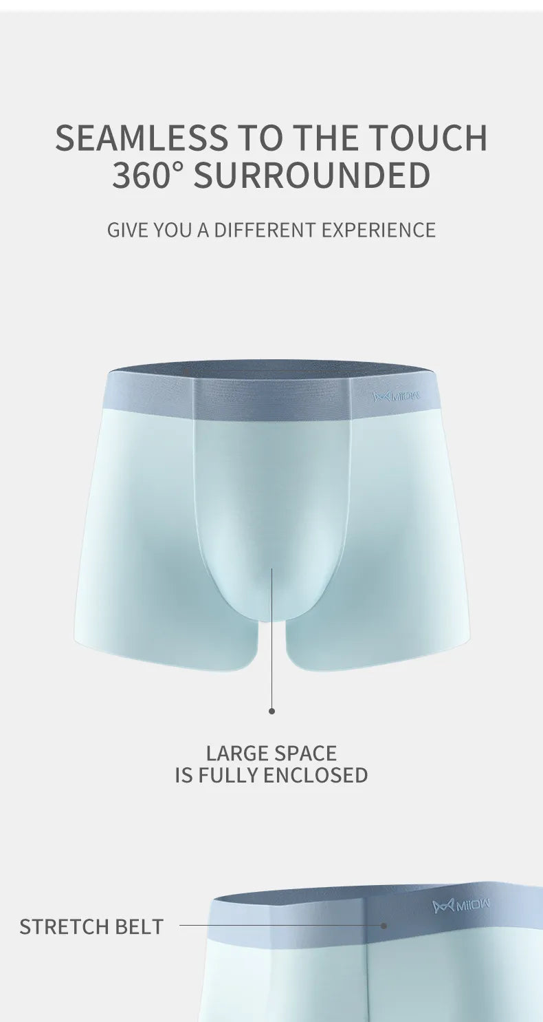 VOGG™ - MEN'S ICE Premium Silk Boxers (Pack of 5)