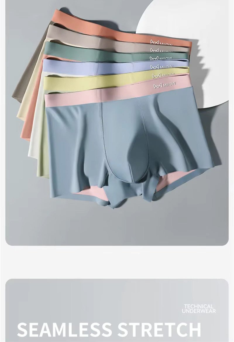 VOGG™ - MEN'S ICE Premium Silk Boxers (Pack of 5)