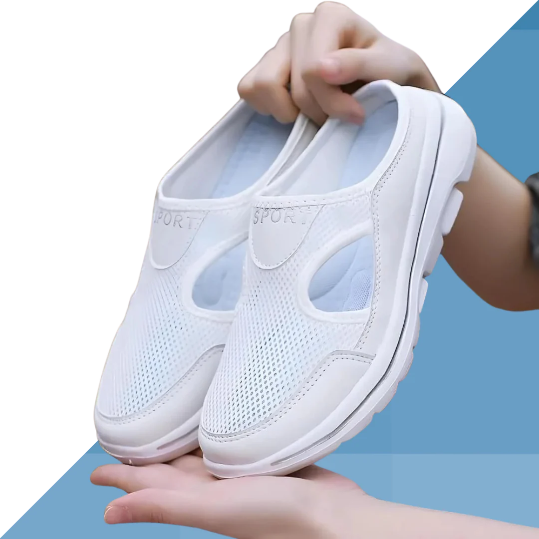 Breeze-Foot™ Casual Backless Shoes for Men/Women