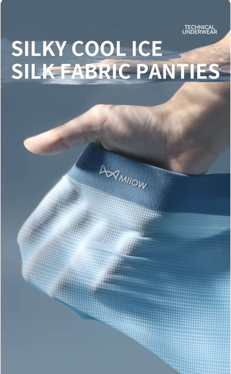 STYME™ MEN'S ICE Silk Boxers(COMBO-PACK)